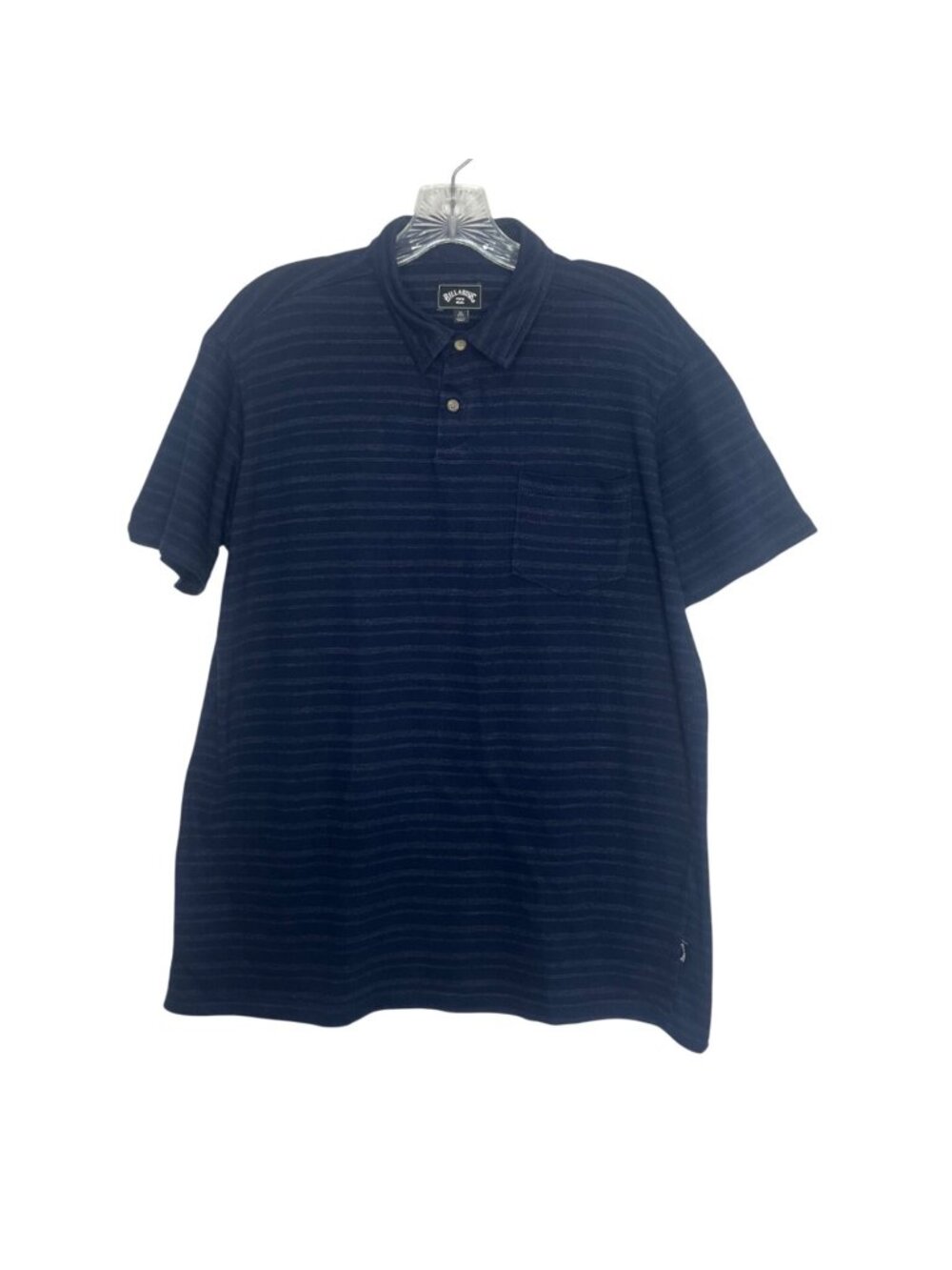 Billabonic Polo Shirt Mens Medium Blue Casual Golf Summer